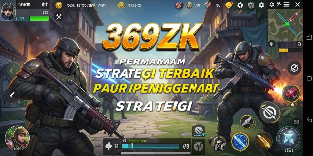 Tampilan gameplay menarik dari 369ZK yang menantang para pemain.