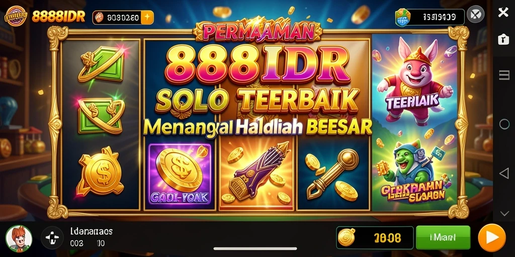 Tampilan menawan dari gameplay 888IDR yang menyenangkan.