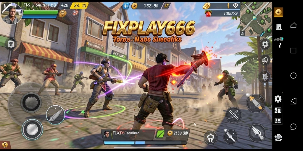 Tampilan gameplay FIXPLAY666 yang mendebarkan dan interaktif.
