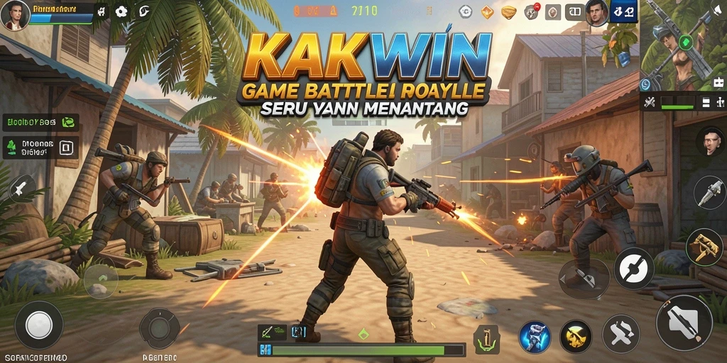 Gameplay menarik dalam misi bertahan hidup di KAKWIN.