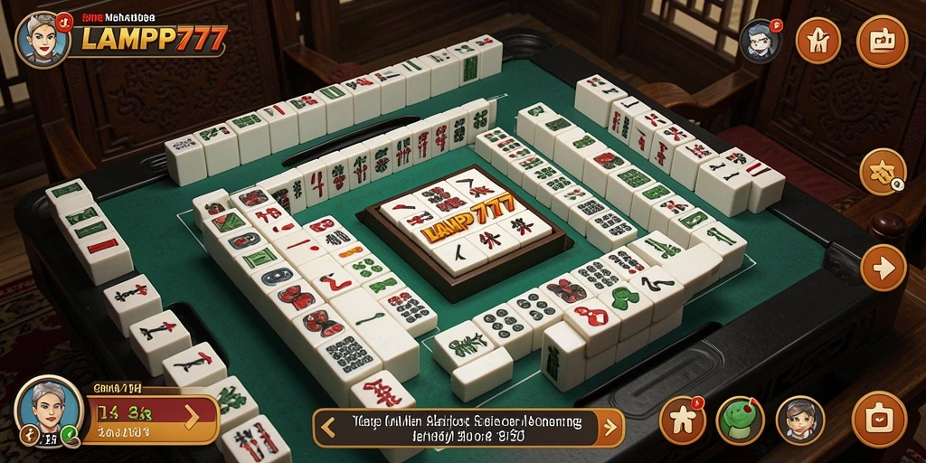 Screenshot utama LAMPU777 menunjukkan gameplay Mahjong yang menarik dan menantang.