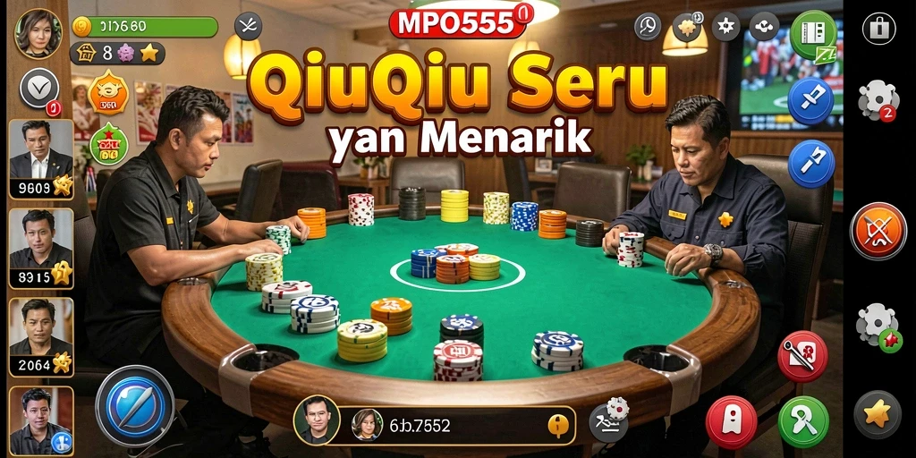 Tampilan menarik dari gameplay QiuQiu MPO555.