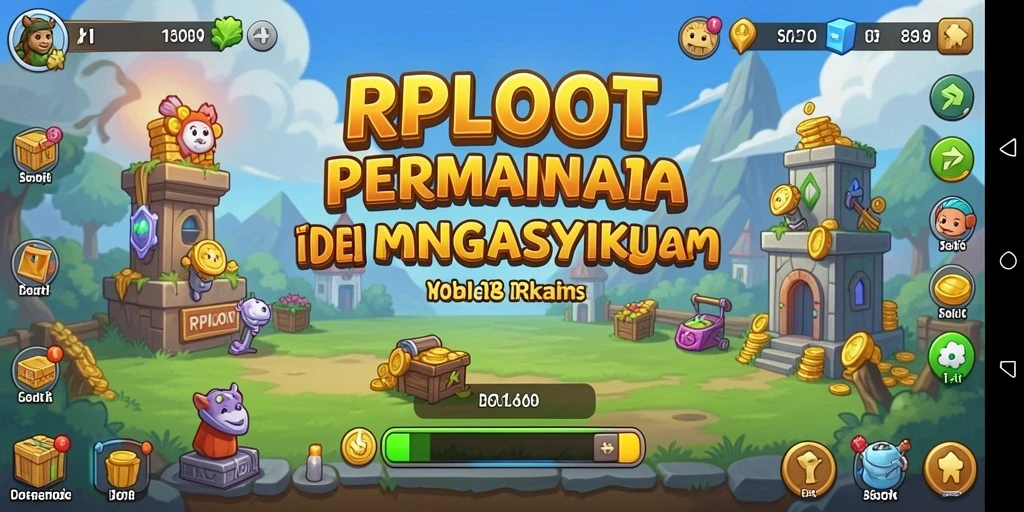 Tampilan gameplay RPLOOT yang menarik dan menantang.