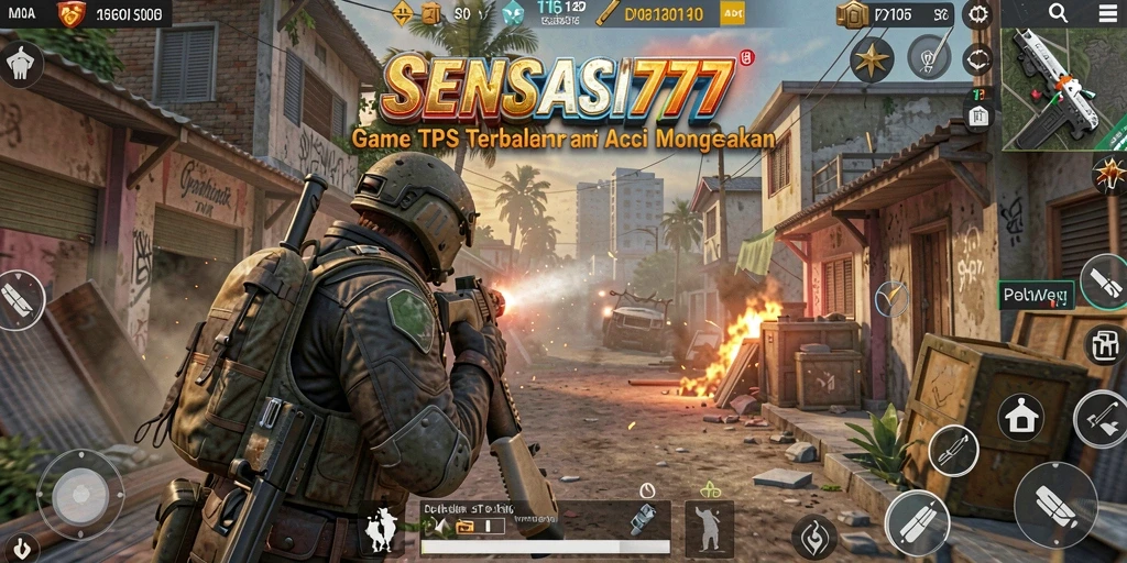 Tampilan gameplay SENSASI777 yang mendebarkan dan penuh aksi.