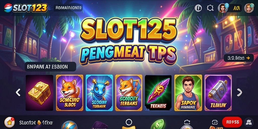 Tampilan gameplay SLOT123 yang menarik dengan grafis yang memukau.