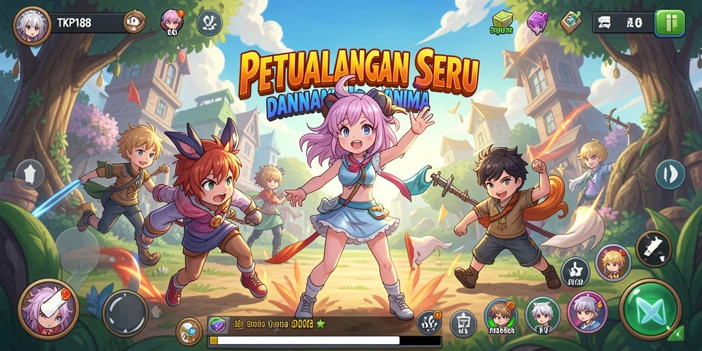 Tampilan menakjubkan dalam gameplay TKP188 yang penuh aksi.