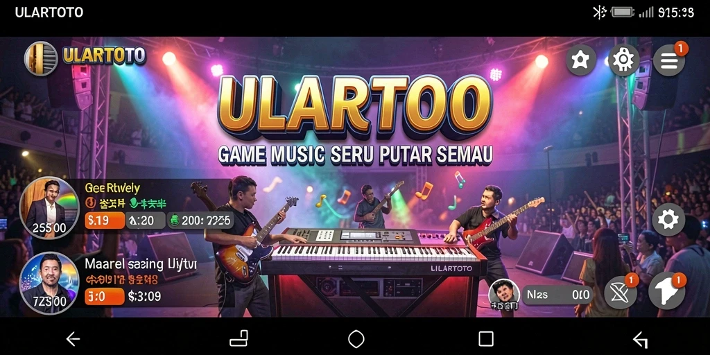 Tampilan gameplay ULARTOTO yang memukau dan interaktif.