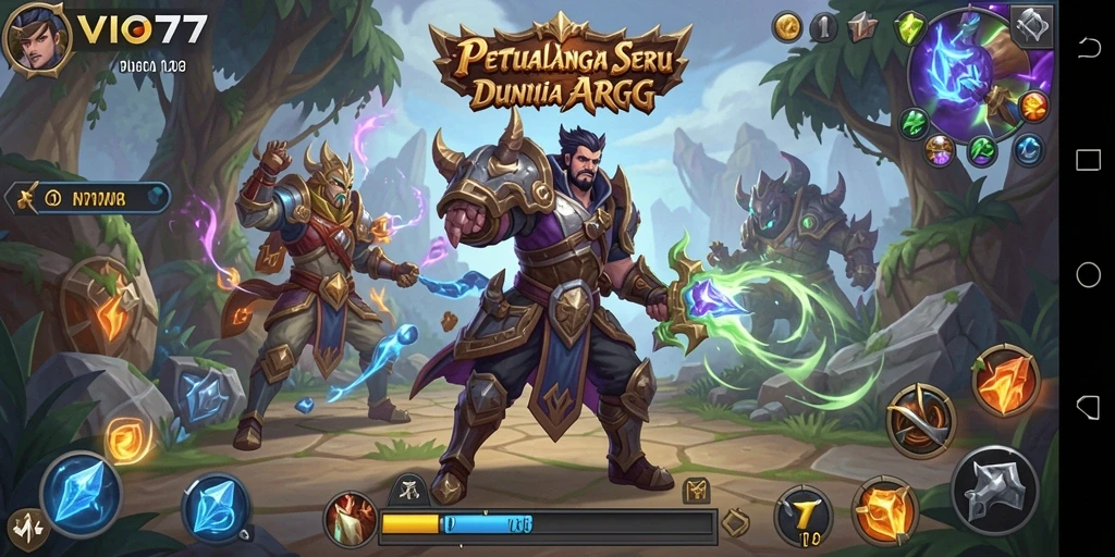 Gameplay mendalam dan aksi seru di VIO77.
