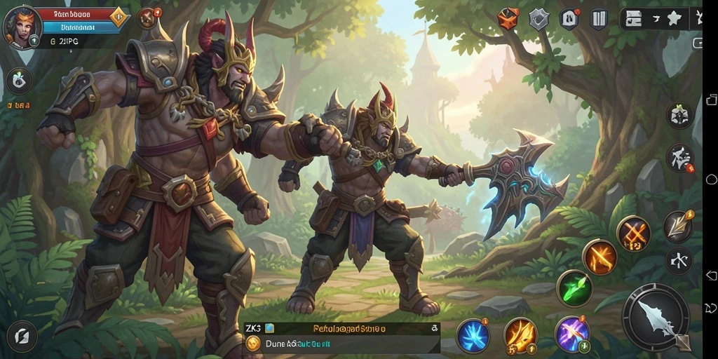Tampilan gameplay ZK3 dengan aksi pertarungan yang dinamis.